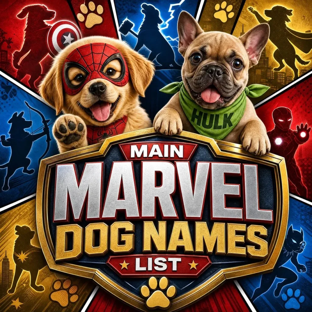 Main Marvel Dog Names List