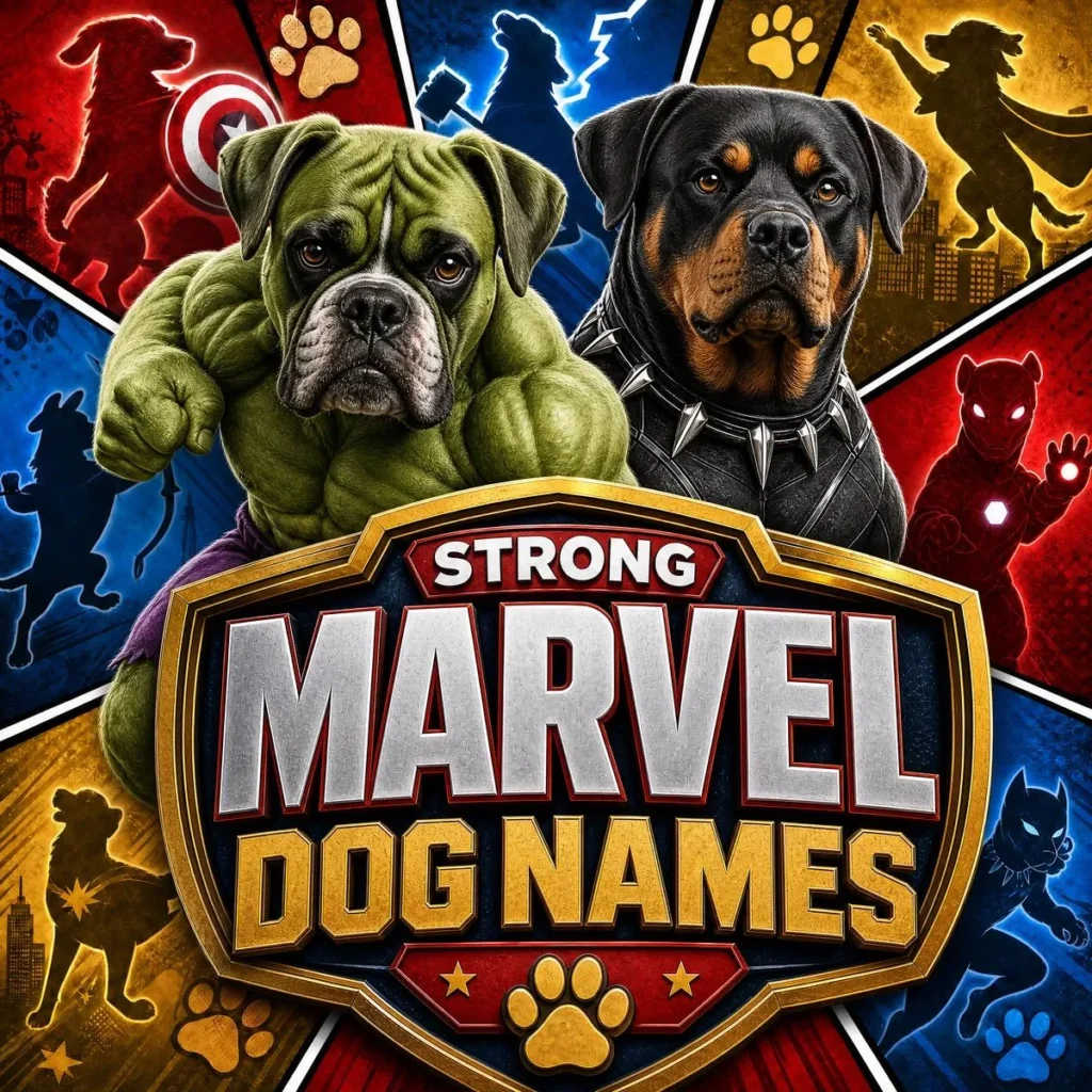 Strong Marvel Dog Names
